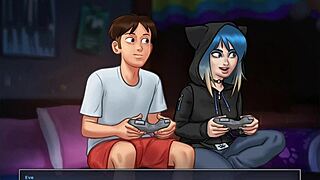 Summertime Saga Erotic Game with Amateurs