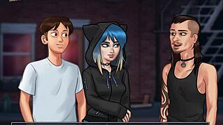 Summertime Saga Erotic Game with Amateurs