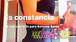 MODEL'S BIG ASS GETS WORSHIPED HARD!