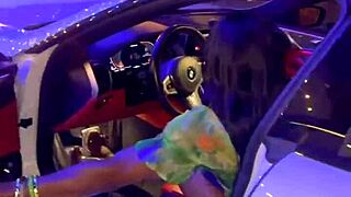 Erotic Female Muscle Babe Flexes Muscular Body