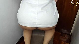 Man, this cheating wife dances so hot for her lover, touching herself! 😍