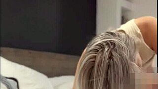 hey, wanna watch this skinny tinder chick ride and suck cock nonstop till she swallows everything?