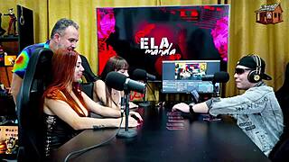 How does Binho Ted lick that pink pussy so good on podcast table?