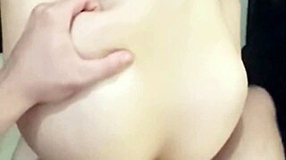 Hey, my skinny 18-year-old roomie paid rent with rough anal sex in our dorm!