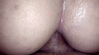 i feel the agony and ecstasy of his huge cock filling my tight anal passage every time