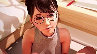 Amateur Asian Petite Girl Gives Sensual POV Handjob in Japanese Style - Amelialtie Part 3
