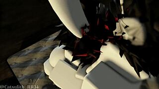 Girl with big ass gives head in doggystyle sex 😘