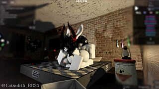 Pounding a big ass in doggystyle and blowjob action