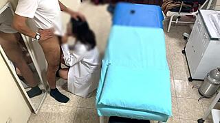 Is This Married Argentine Nurse Hiding Sensual Secrets in the Office?