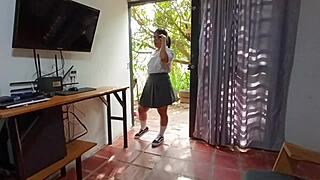 Alexachris20 Experiences First Anal Sex After School