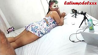 model in flowered dress sucks photographers cock for a free photshoot another angle 1 2