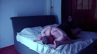 perverted paramour pussy licking his milfs and she cums