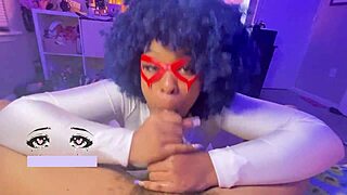 in this pov scene, seductive hero midnight is a cumslut