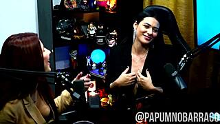 O podcast pegou fogo elas se chuparam bem gostoso a putaria rolou solta - p�pum no barraco 😈