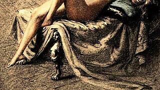 Vintage erotic art collection from antique times