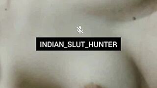 Horny Indian Slut Priya Cheats Boyfriend with Nude Video Call Part 2