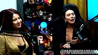 O podcast pegou fogo elas se chuparam bem gostoso a putaria rolou solta - p�pum no barraco 😈