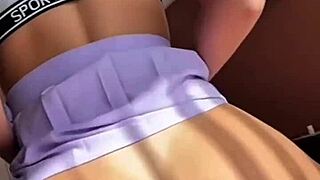 Perfect teen ass gets rough pov anal 😈