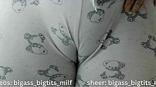 Camel Toe Pajama Display In Cozy Home Setting