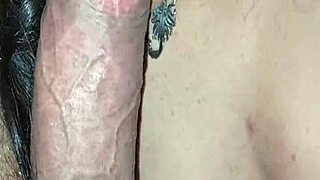 Teen Latina Gives Best Friend Monster Cock Blowjob