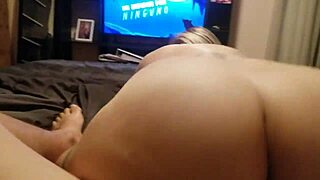 I admire my mother-in-law's nice ass as she gets rough sex in homemade POV