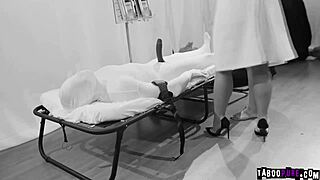 alina lopez riding huge dildo for fertility test then fucked hard by stud