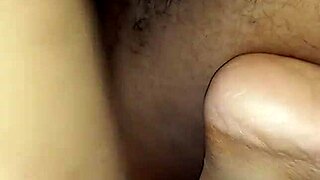 Amateur anal sex with my hot neighbor riding big black cock 😈