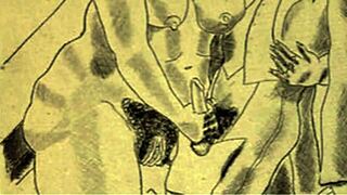 Hey, vintage erotic art looks so cool