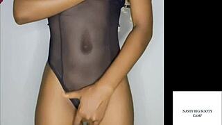 ms sexydollz from akwa ibom rides dildos with passion