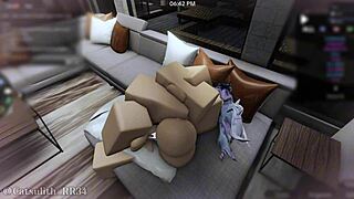 Can she make me cum twice? I'll be her dildo for a month! 😏 Sex with follower part 2/3