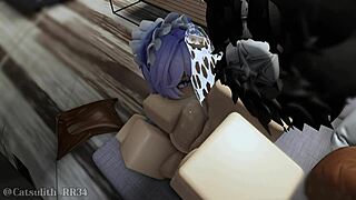 Can she make me cum twice? I'll be her dildo for a month! 😏 Sex with follower part 2/3