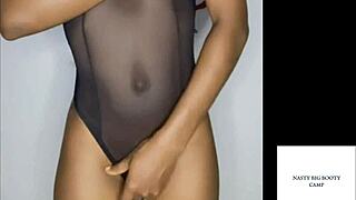 ms sexydollz from akwa ibom rides dildos with passion