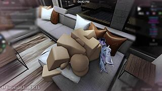 Can she make me cum twice? I'll be her dildo for a month! 😏 Sex with follower part 2/3