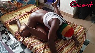 Homemade Amateur Couple Enjoys Romantic Missionary Sex