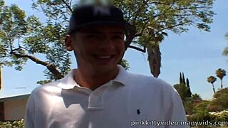 rachel milan starts strong sucking cock in rookie talent search 😏