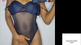 ms sexydollz from akwa ibom rides dildos with passion