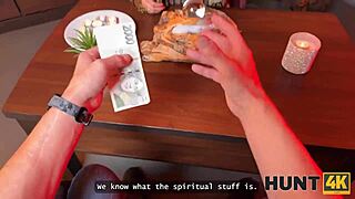 Hunt4k hot and passionate fortune-telling sex session with perky-titted witch vanessa leone 😍