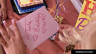 tasha reign and rikki six dive into a wild pussy party