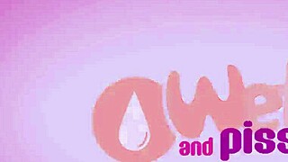 Solo girl licks wet pussy with dildo in heels and shoes