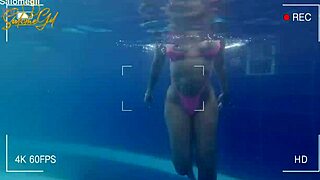 salome gil - hot latina milf turns photoshoot into steamy pool sex with spanish photographer