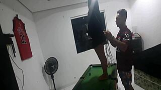 Muscular Indio ties up petite Miia Thalia to fuck her