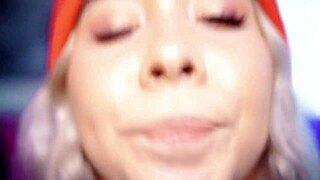 this cute-faced bbw from colombia needs her lips wrapped around a cock to feel complete, her day not starting without it