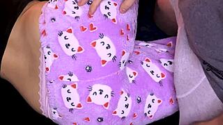 They left me alone with my stepfather, and it ended badly with anal and creampie in homemade Argentine porn.