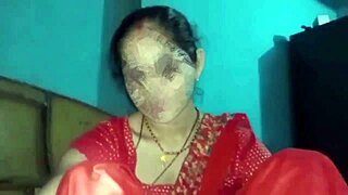 Young indian desi village bhabhi gets hard fucked by dever in bathroom with clear hindi audio