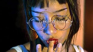 Young Latina reads erotic poetry