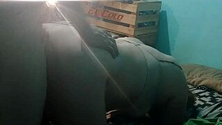 Couple fucks doggy style on webcam intensely