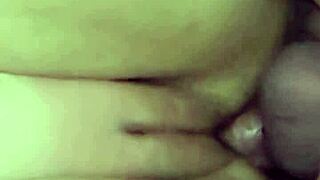 Me rompen mi culo estrecho sexo anal sin piedad a colombiana culona con creampie y fisting!