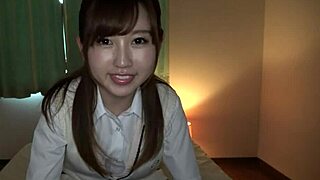 completely subjective uniform jk showing panty flashes and dense handjob part7