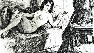 vintage erotic art from antique cartoons