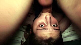 Beauty interacts with big dick in scene